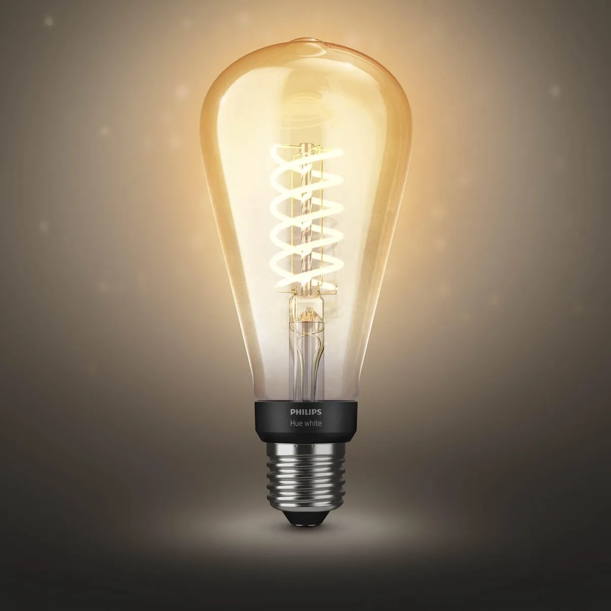 Philips Hue Starterspakket E27 Warmwit Edison ST72 - Goud
