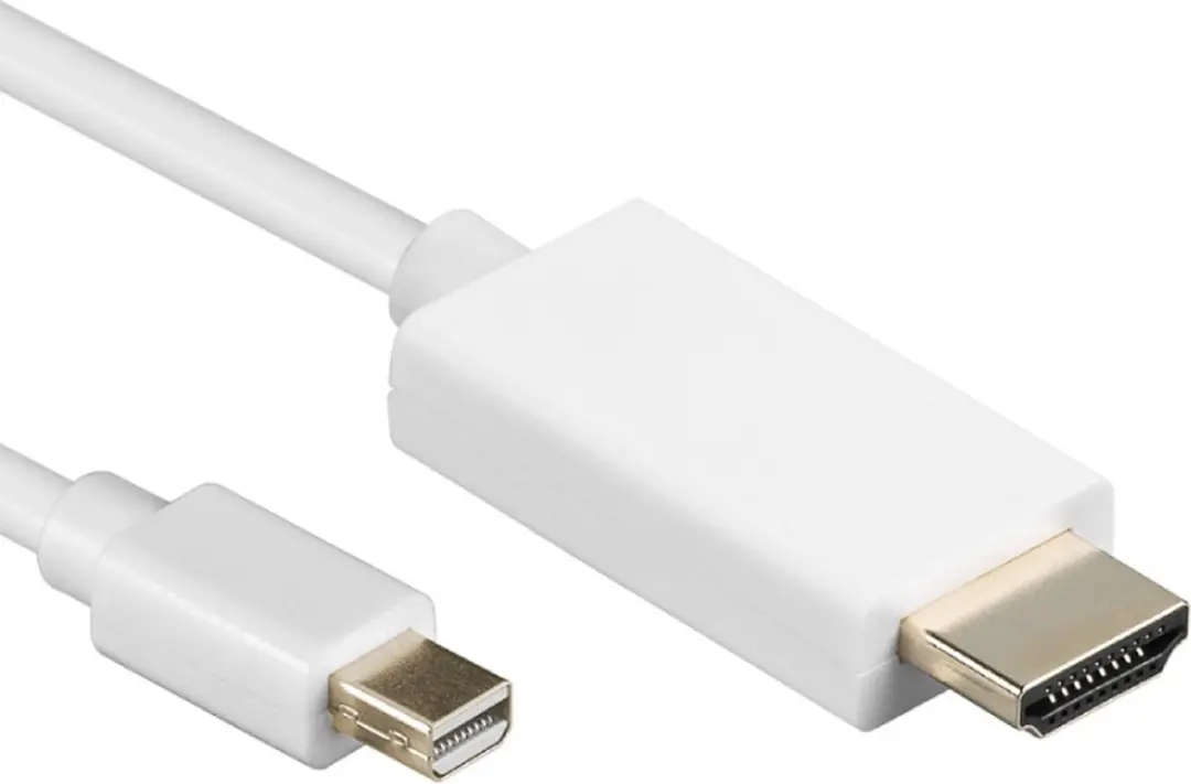 Goobay Mini DisplayPort naar HDMI Kabel 1m - 10 Stuks