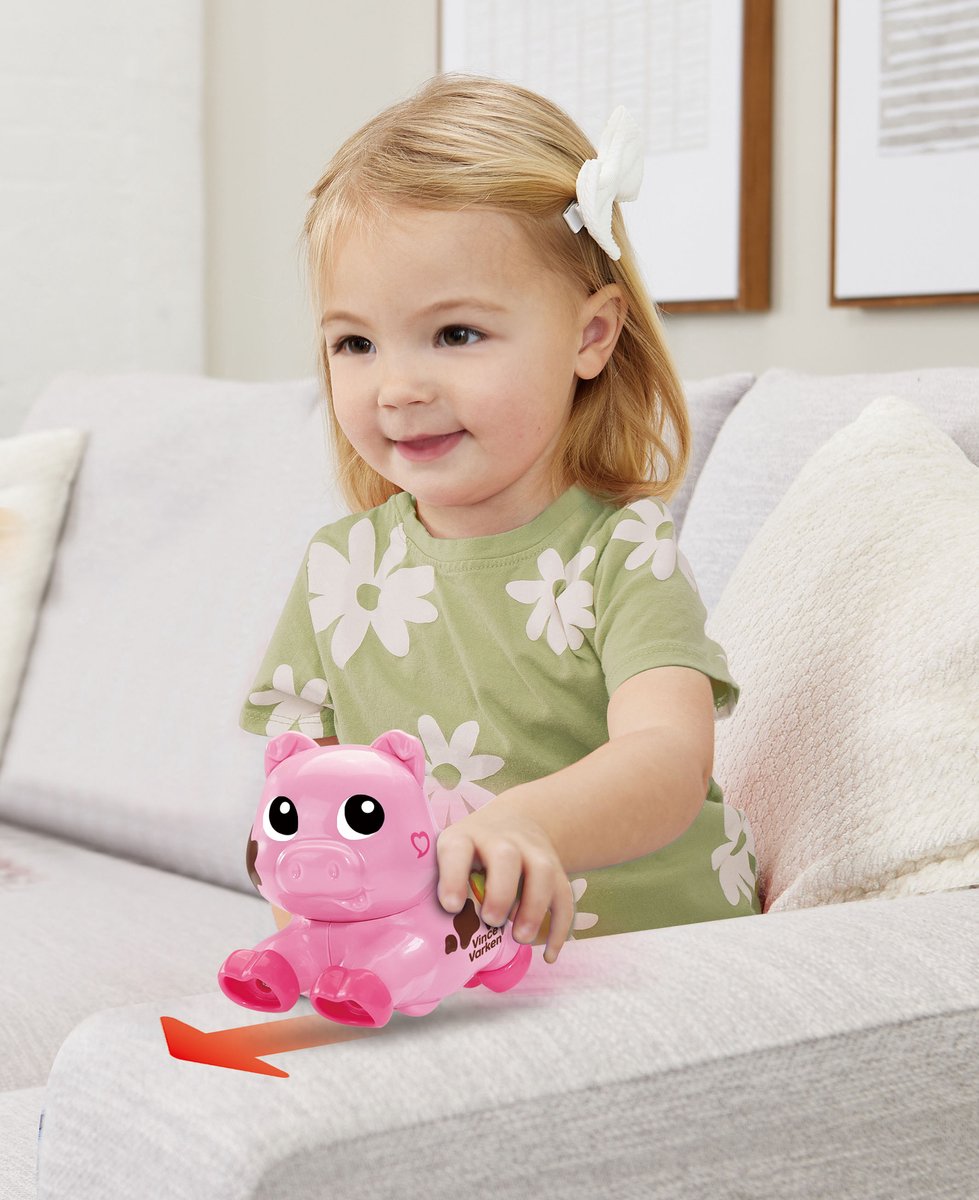 VTech speelgoed dieren trio - Rol en Dol Dieren set multicolor.