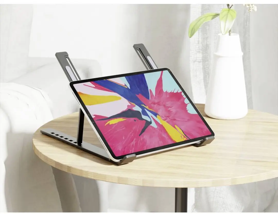 SpeaKa Professional SP-LS-100 Laptopstandaard - Zilver - afbeelding 6 van 6