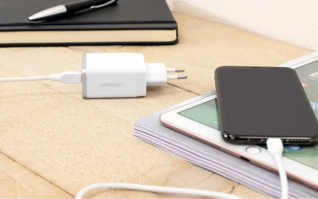Mobiparts USB-C Kabel 2A 50cm - Wit