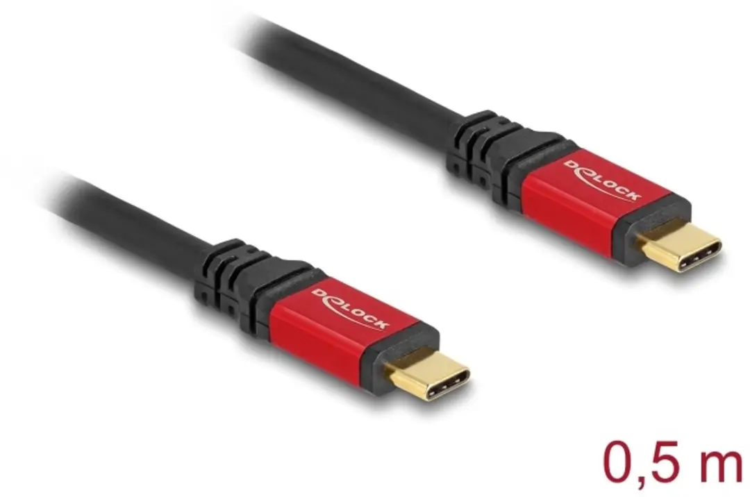 Delock USB-C Kabel 20 Gbps 100W PD 3.0
