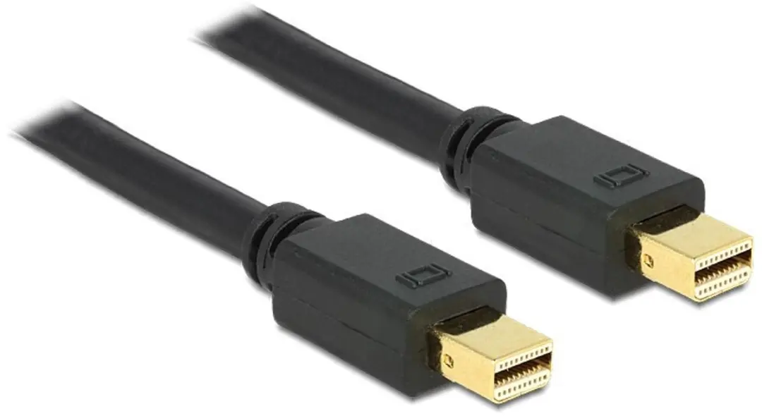 Delock Mini DisplayPort Kabel 1.2 - 5m - Zwart