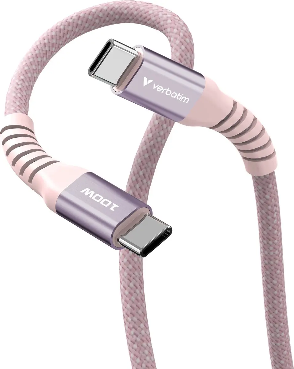 Verbatim USB-C Kabel 1.2m - Magnetisch - Pink