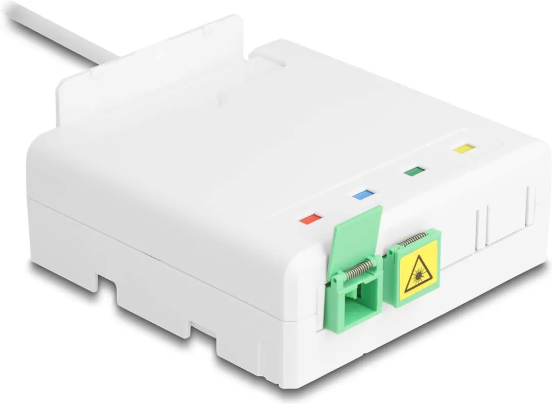 Delock SC/APC Fiber Connection Box - 2x Simplex - 20m Kabelset Wit