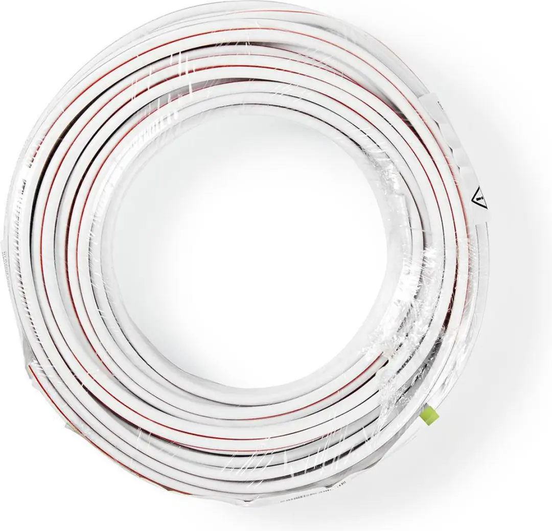 Nedis Speaker-Kabel CAGW2500WT150 15m - 2x 2.50mm² Wit