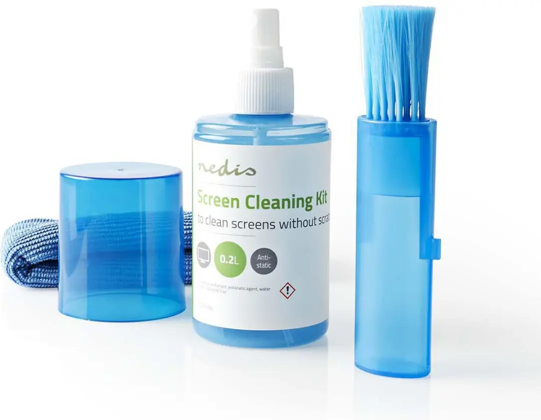 Nedis CLSN120BU Schermreiniger 200ml - Notebook/Smartphone/Tablet/TV