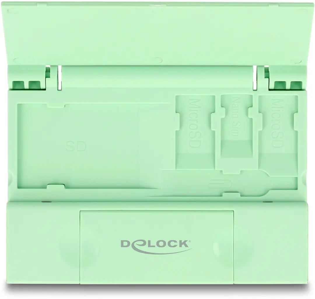 Delock Card Reader USB 5Gbps USB-C/Type-A voor SD/Micro SD - Muntkleur
