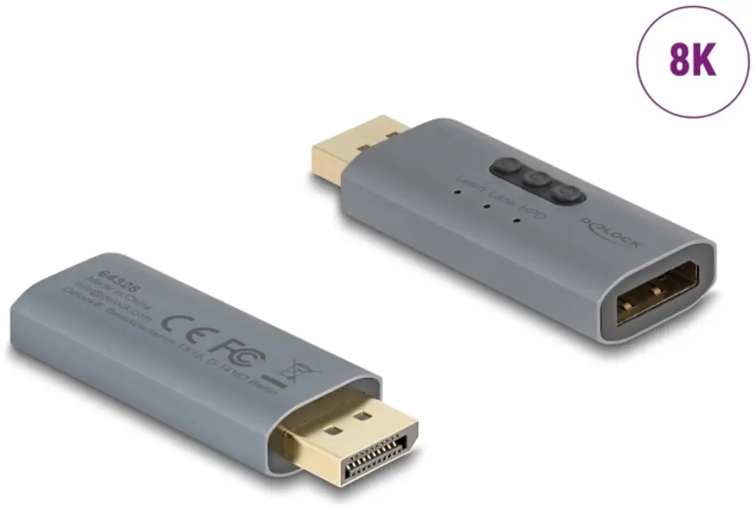 Delock DisplayPort EDID Emulator 8K