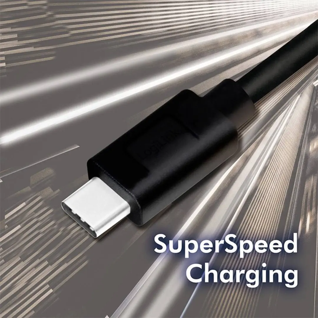 Logilink CU0171 USB 3.2 Gen1 Kabel USB-A naar USB-C - 3m
