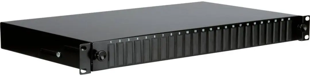 Value 19 Glasvezel Patchbox 1HE - 24x SC-DX/LC - Zwart