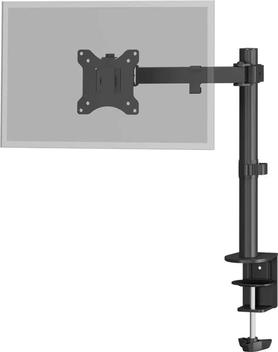 Goobay Bureaubeugel Monitor 32" - Full Motion - Zwart