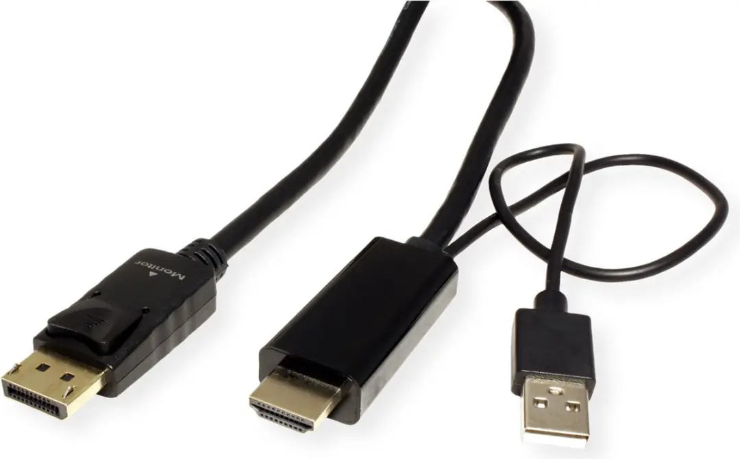 Roline HDMI kabel 2m DisplayPort M/M - 10 Stuks