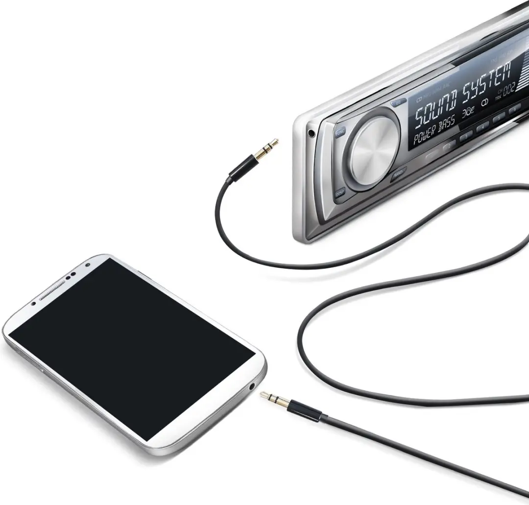 Stereo Audio Kabel man/man, 3,5 mm