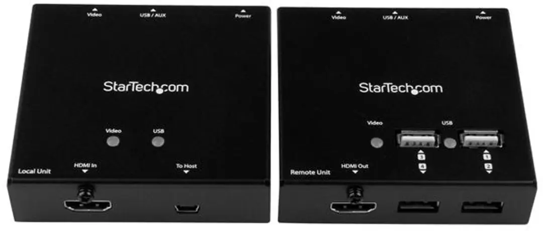 Startech ST121USBHD HDMI-adapter - WUXGA - Zwart