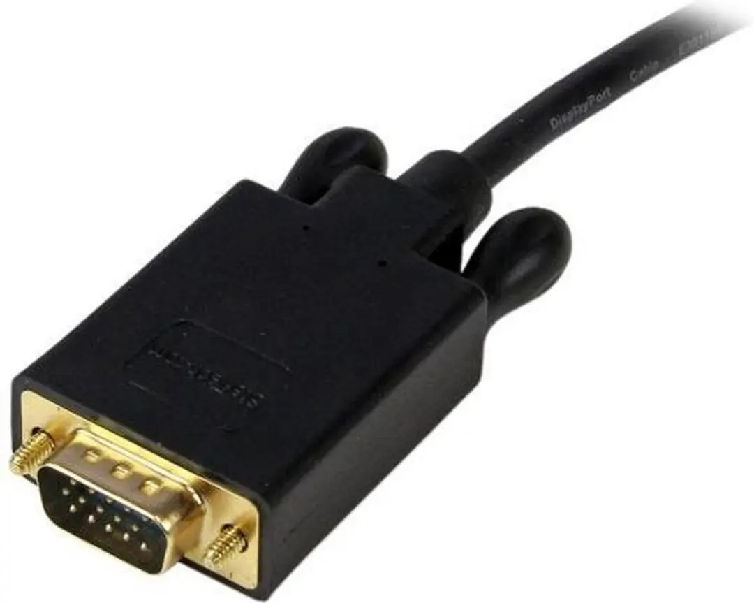 Startech DP2VGAMM3B DisplayPort naar VGA Adapterkabel 91cm - Zwart - afbeelding 6 van 6