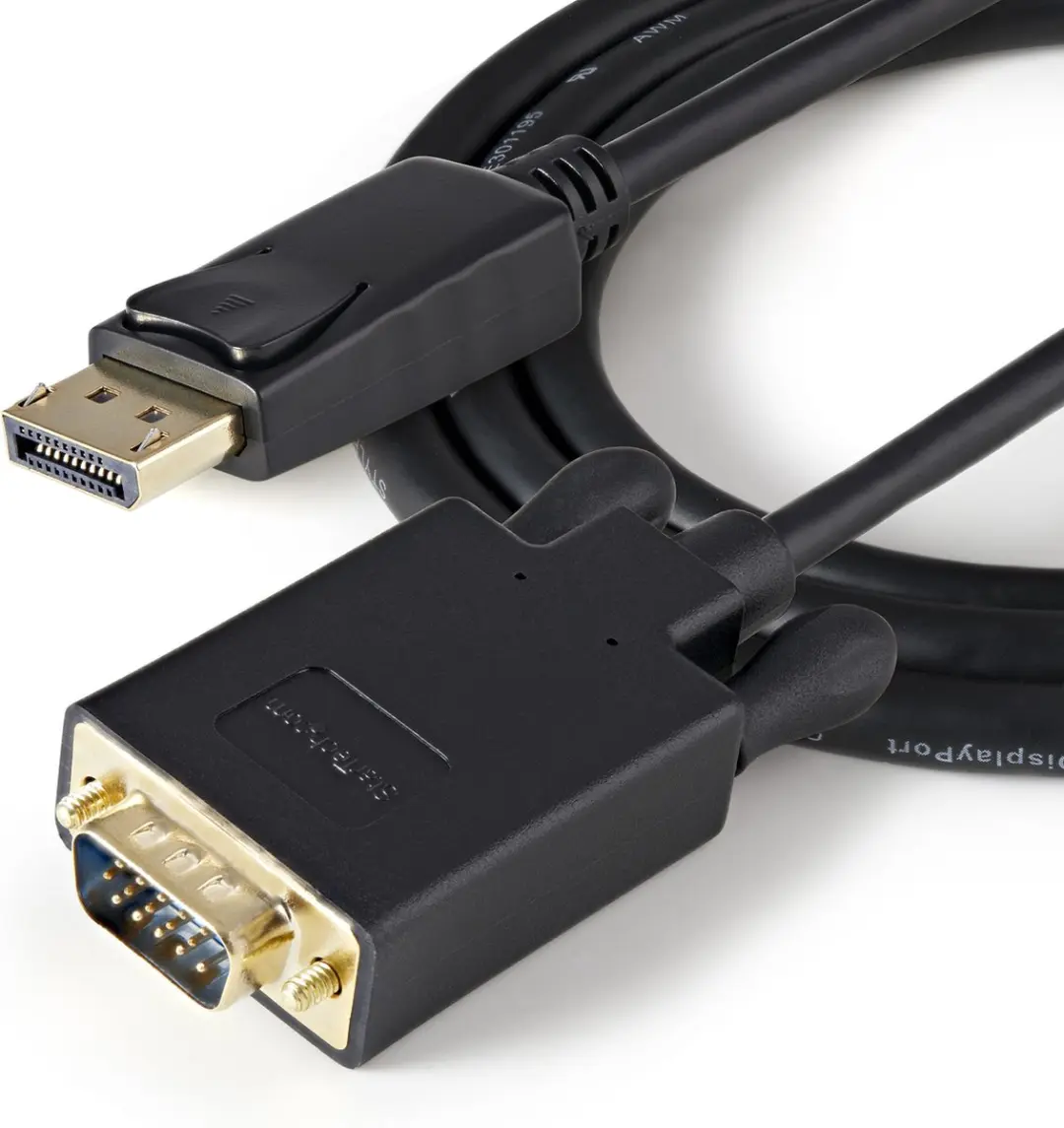 Startech DP2VGAMM3B DisplayPort naar VGA Adapterkabel 91cm - Zwart