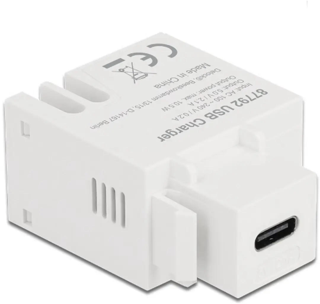 Delock USB-C Terminal Block Keystone Module 10,5W