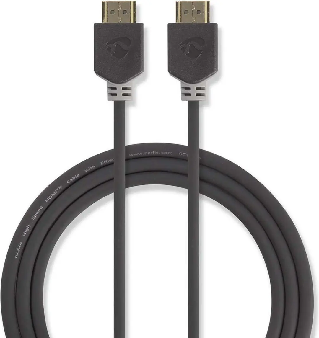 Nedis Ultra High Speed HDMI-Kabel CVBW35000BK20 8K 48Gbps 2m - Antraciet