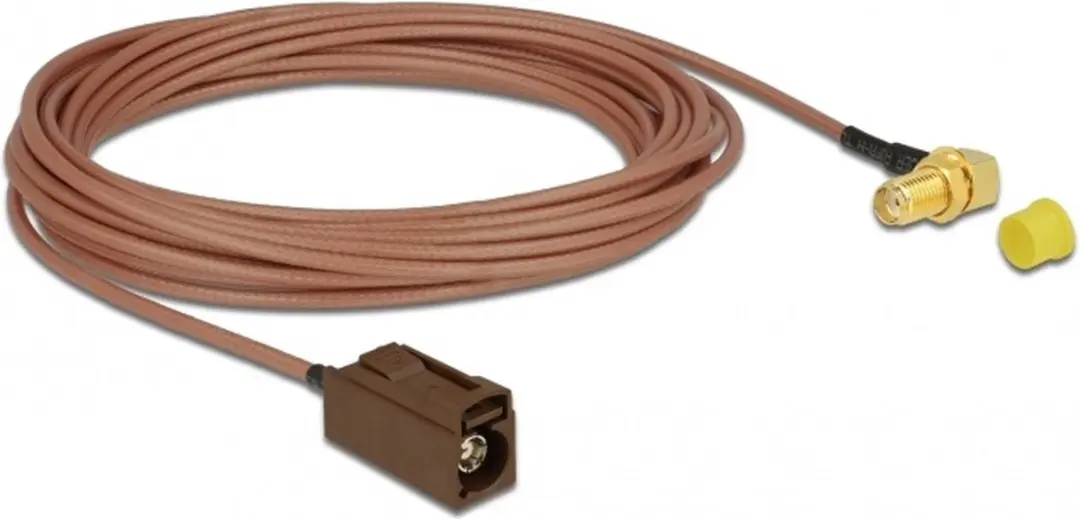 Delock Fakra-SMA Haaks Adapterkabel RG316 50 Ohm