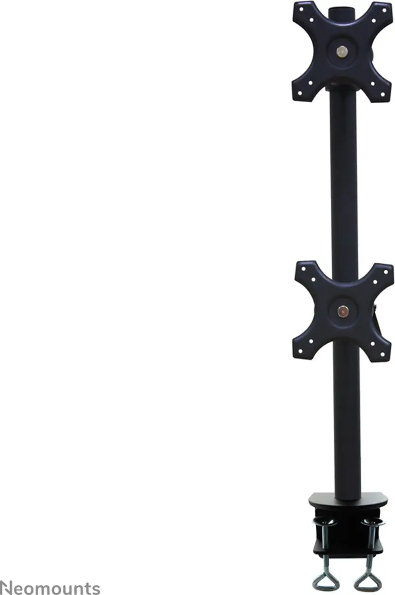 Neomounts FPMA-D700DV Monitorarm 2 schermen - 10-27" - 0-6 kg/scherm - Zwart