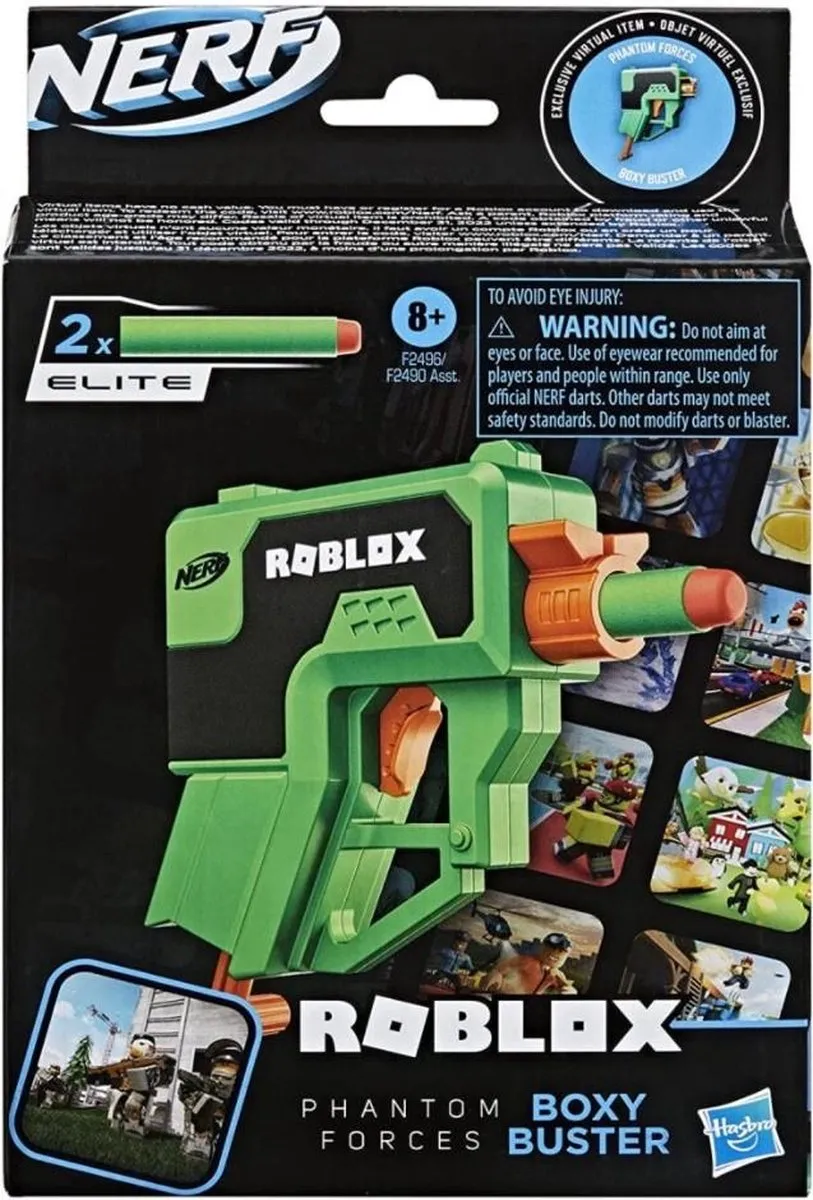 Nerf x Roblox Boxy Buster Blaster - Multicolor