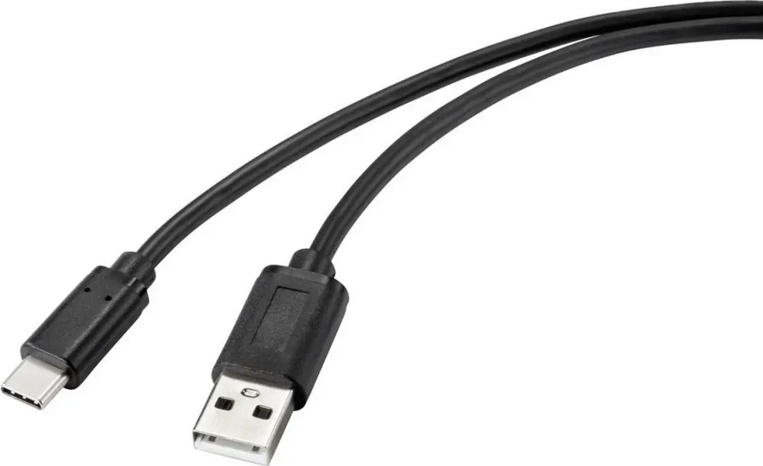 Renkforce RF-4699378 USB-kabel USB-C naar USB-A 1m