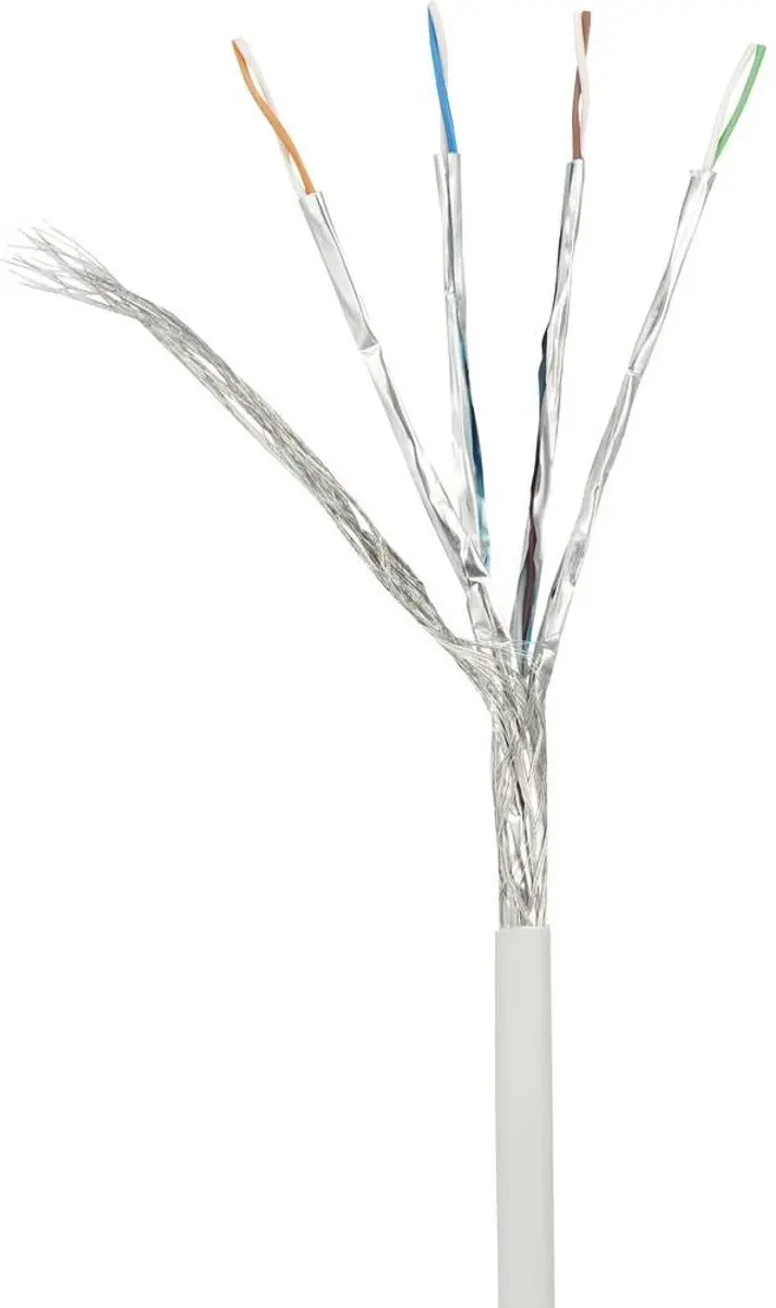 Renkforce RF-4145286 Netwerkkabel CAT 6A S/FTP 3m - Grijs