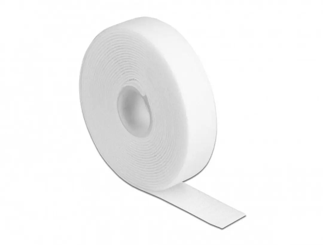 Delock Plakband 3m x 20mm Wit