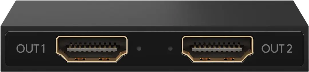 Goobay HDMI Splitter 1 naar 2 4K 30Hz - Zwart