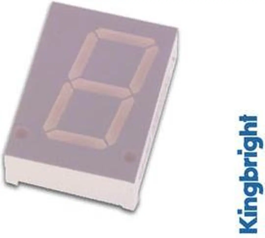 Velleman 1-Digit Display 20mm Rood