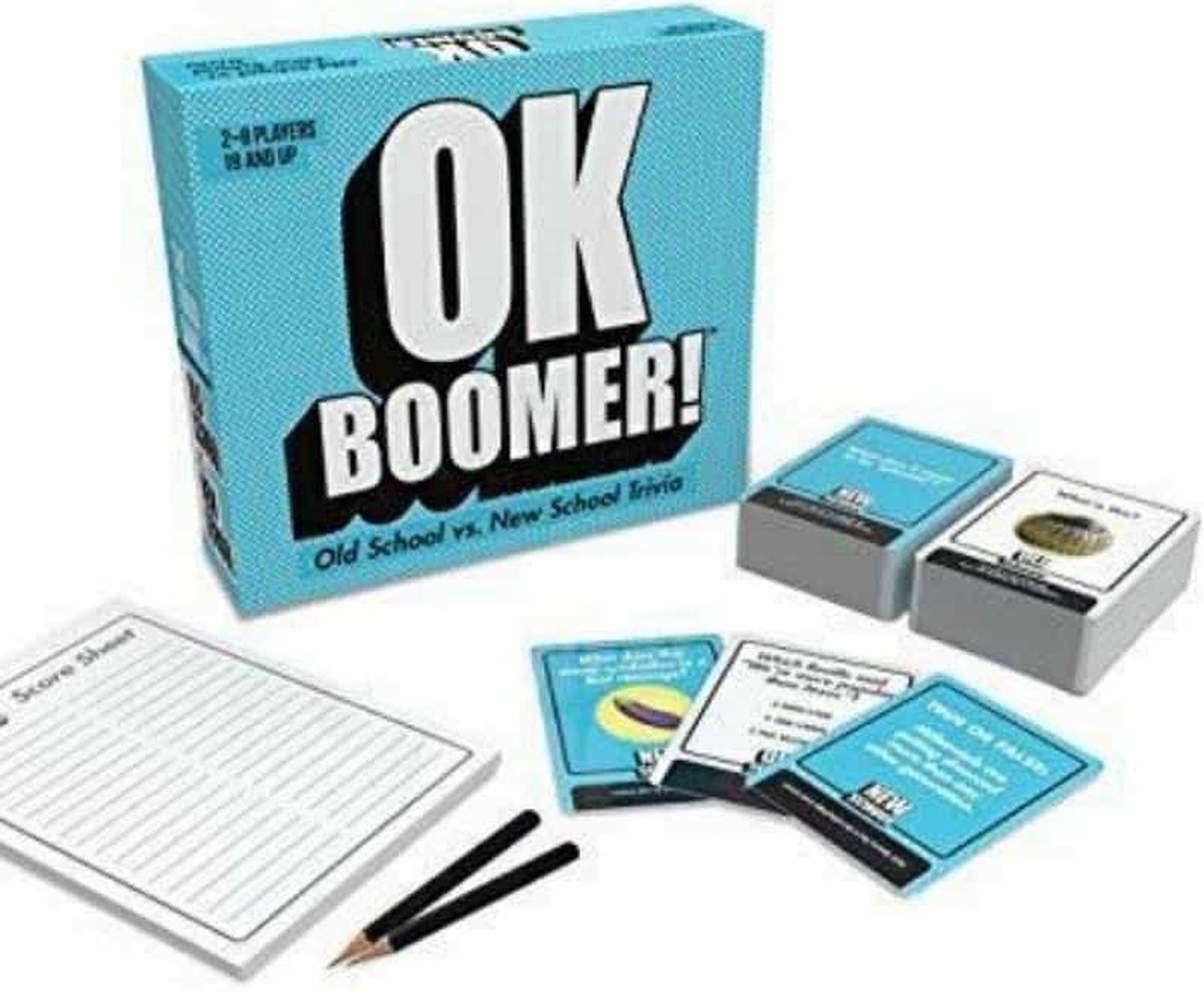 Goliath OK BOOMER - Kaartspel (NL) - Kennisquiz