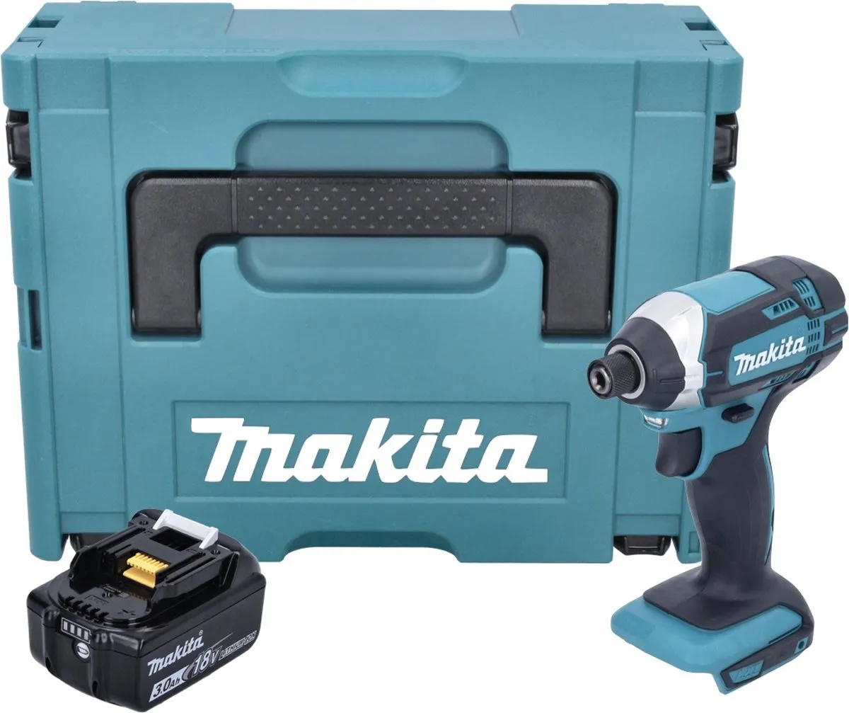Makita DTD 152 F1J Slagmoersleutel 18V - 165Nm - 1x 3,0Ah Accu