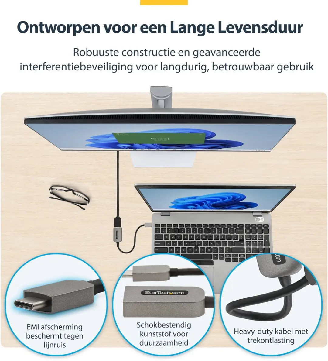 Startech USBC-HDMI-CDP2HD4K60 USB-C naar HDMI Adapter - 4K 60Hz - Metaal