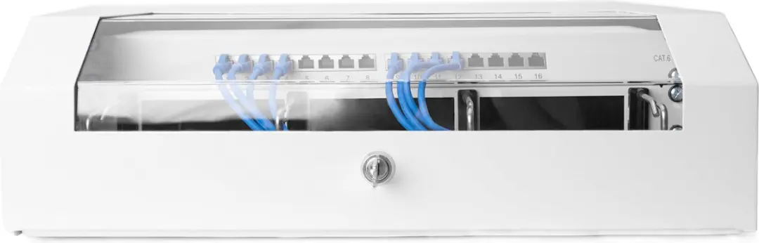 Digitus DN-19 04U-PB Patchkast 3U - 475x500x145mm - Grijs