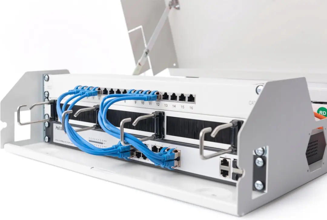 Digitus DN-19 04U-PB Patchkast 3U - 475x500x145mm - Grijs