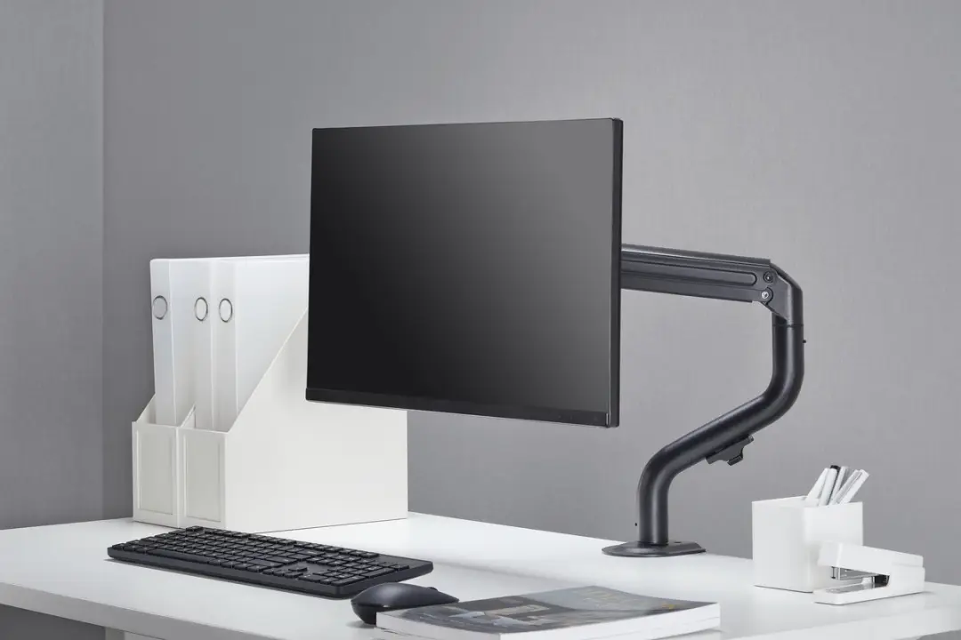 Gembird MA-DA1-02 Monitorarm Dubbele Monitoren 17-32" - 9 kg - Zwart - afbeelding 6 van 6