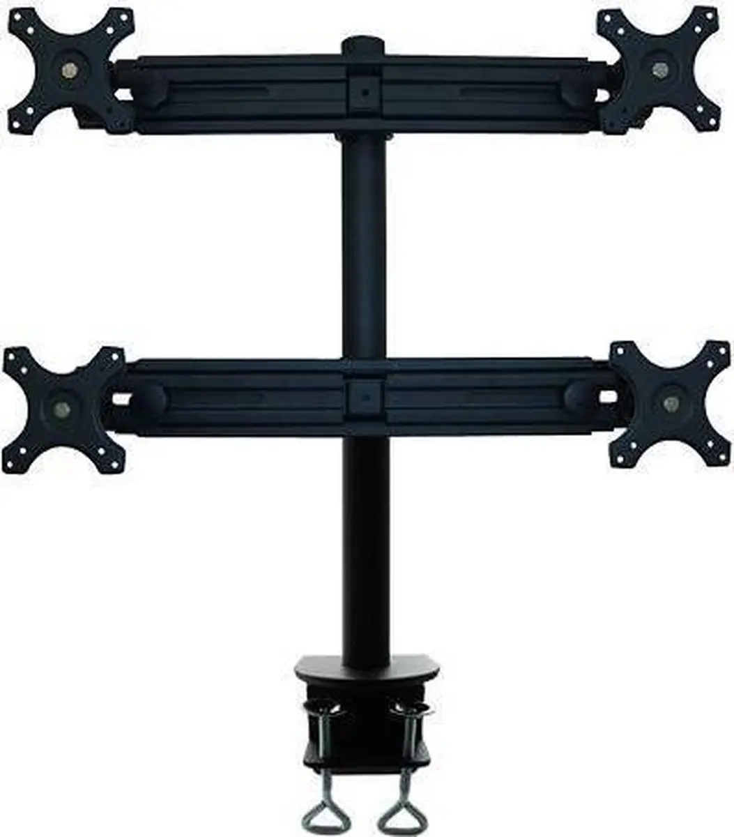 Neomounts FPMA-D700D4 Monitorarm 4x 19-30" - 0-8kg/scherm - Zwart