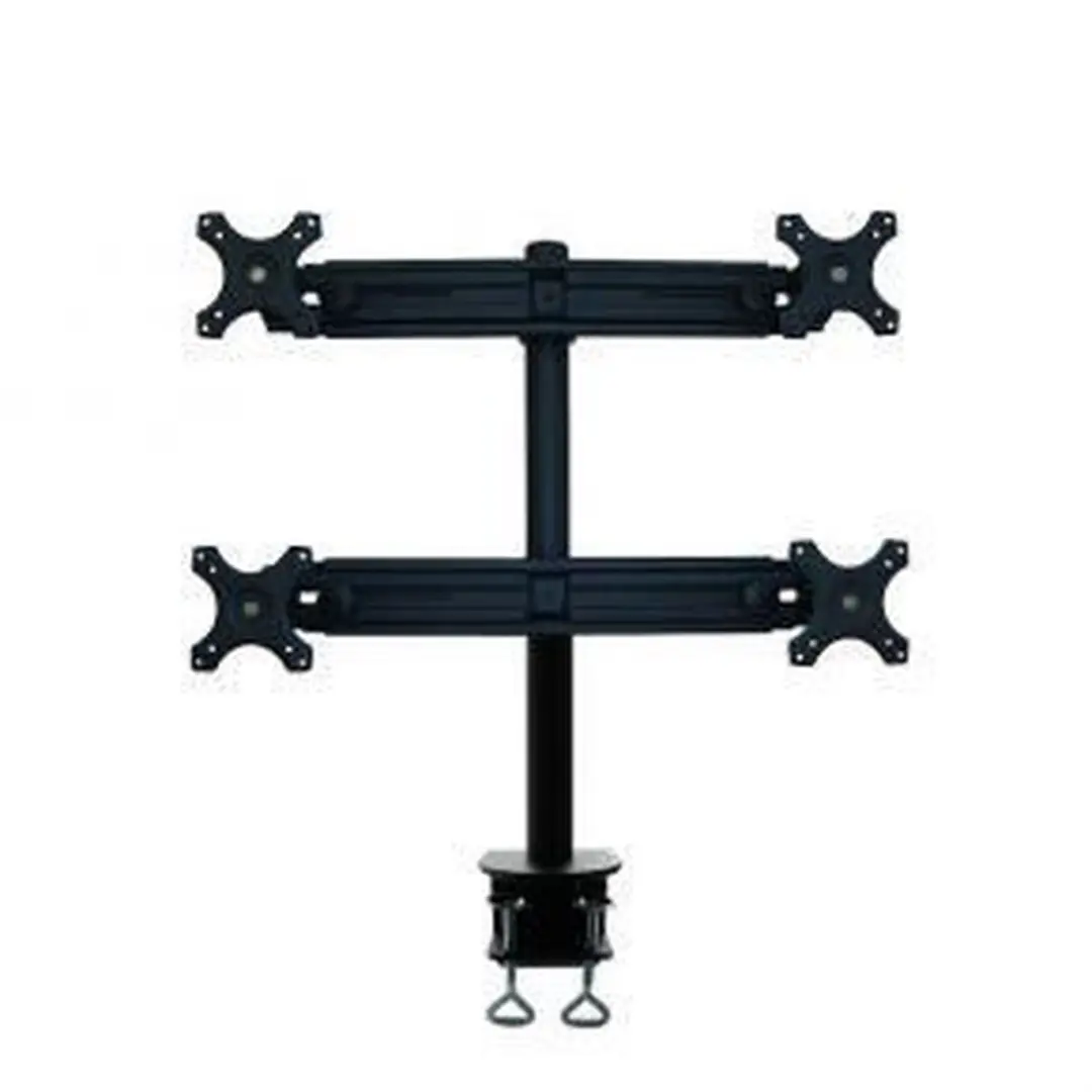 Neomounts FPMA-D700D4 Monitorarm 4x 19-30" - 0-8kg/scherm - Zwart