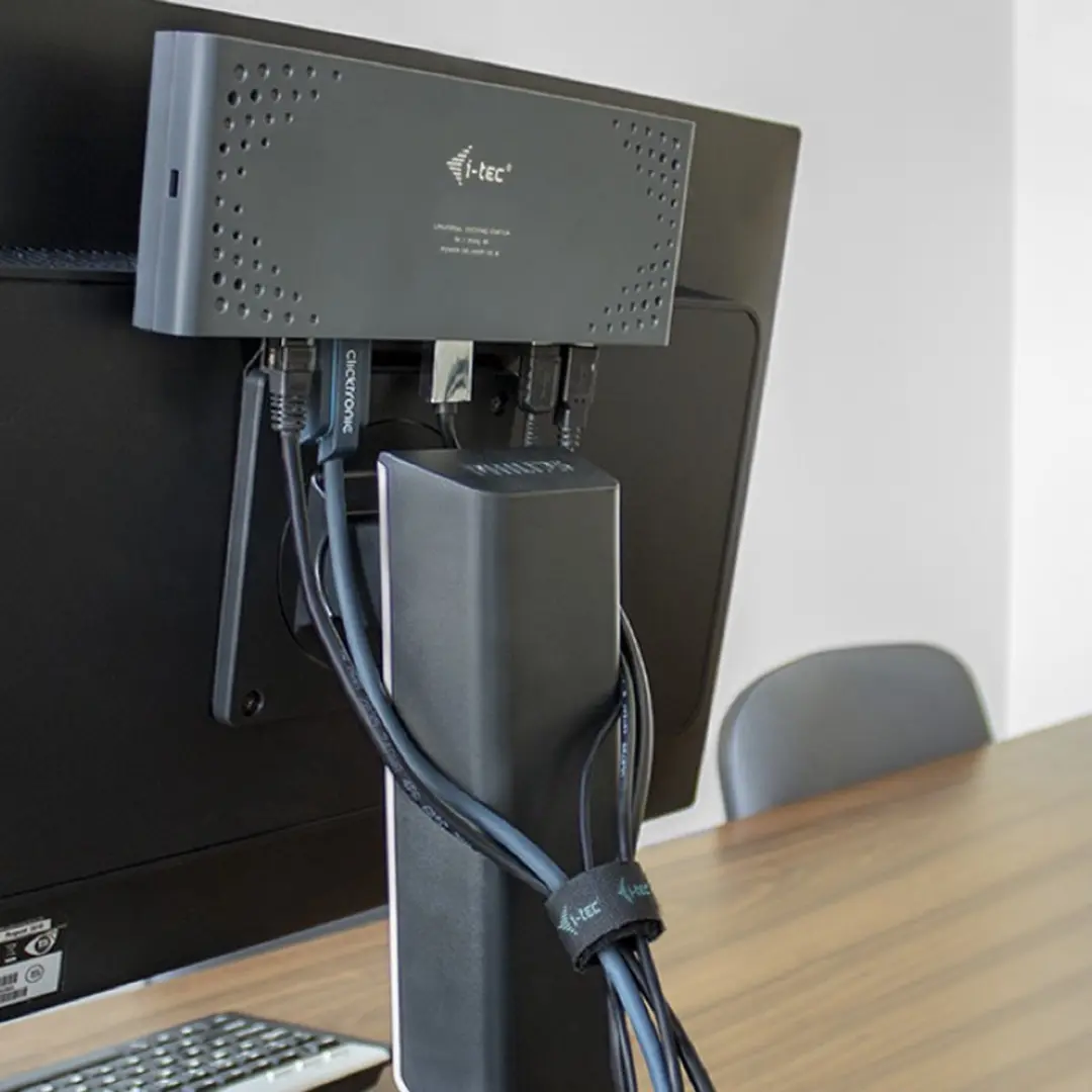 I-tec VESA Docking Station Bracket VESADOCK1 - Zwart