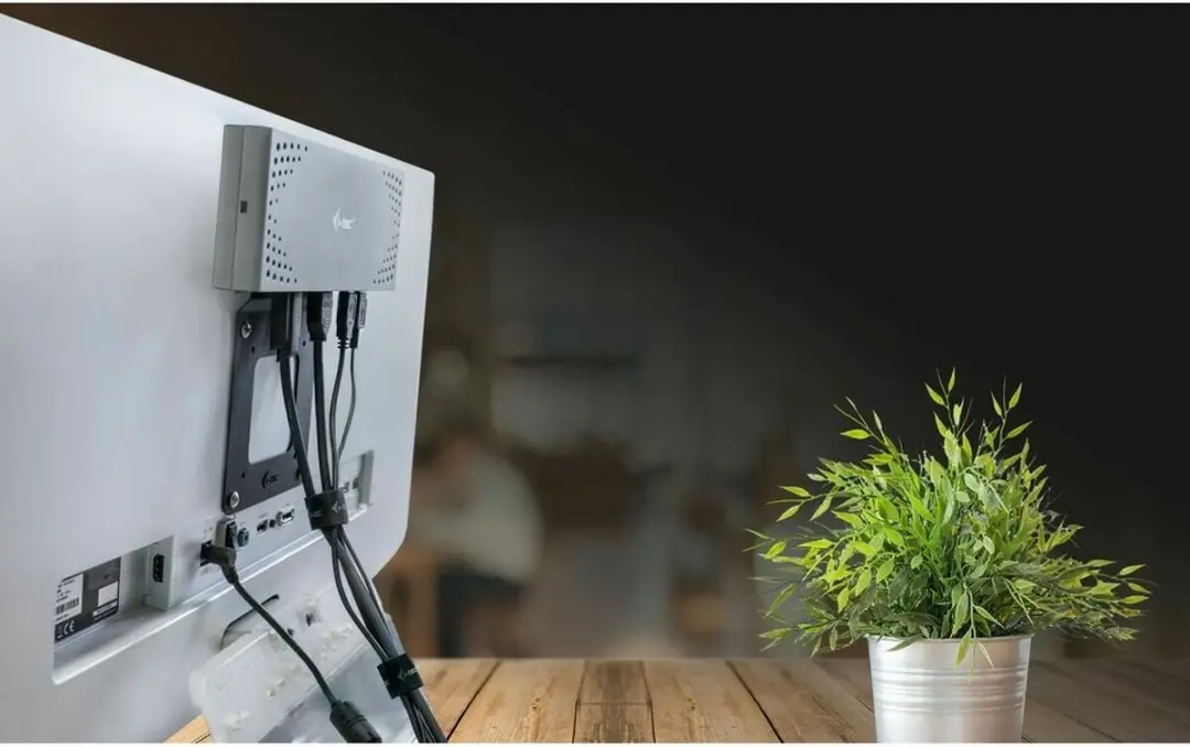 I-tec VESA Docking Station Bracket VESADOCK1 - Zwart