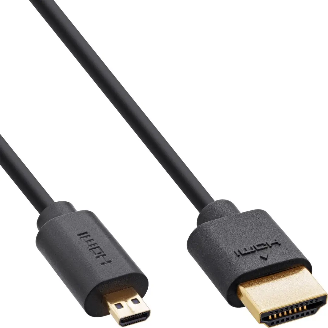 InLine Slim Ultra High Speed HDMI Kabel 8K/4K 0,3m