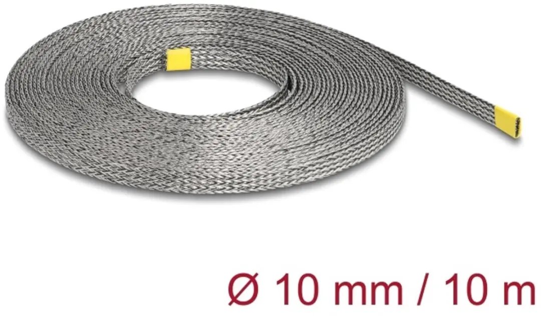 Delock Braided Sleeve EMI Shielding 10m x 10mm