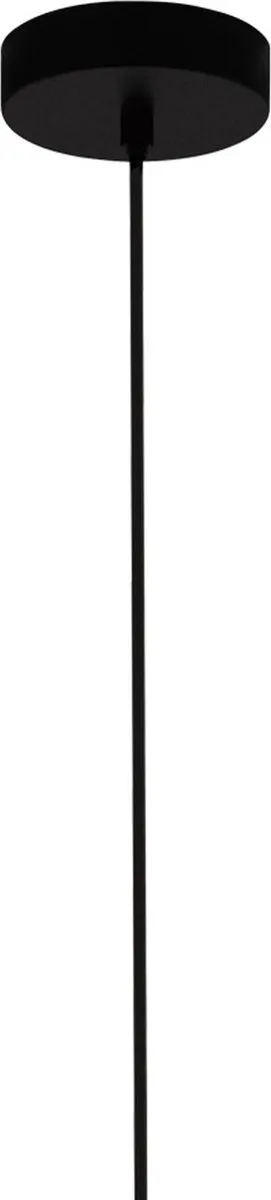 Eglo Wrington Hanglamp E27 - 5 Lichthoorns - Ø30cm - Zwart