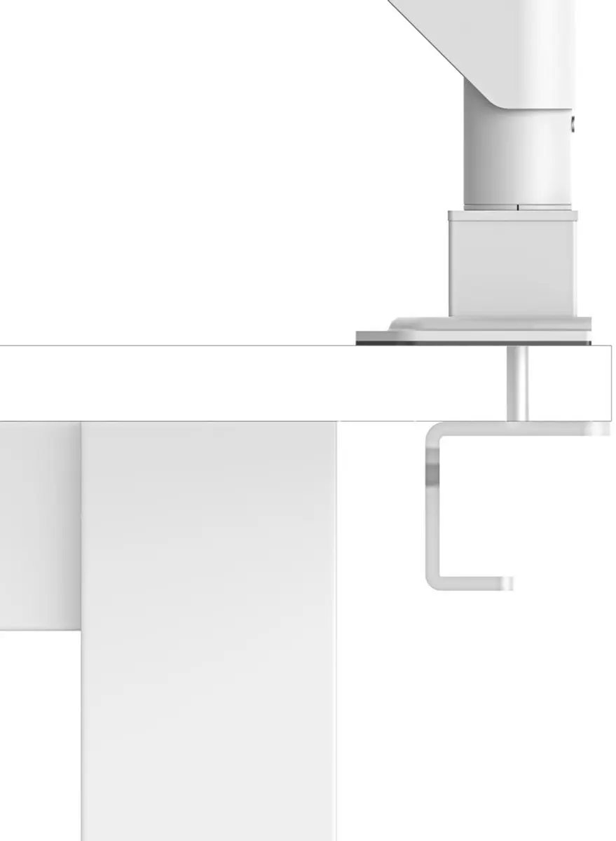 Hama Monitorarm 00220908 - 2 Monitoren Wit