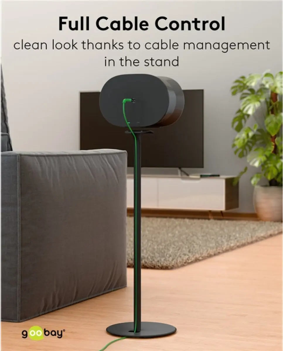 Goobay Statiefset Sonos Era 300 - 2 Stuks - Zwart