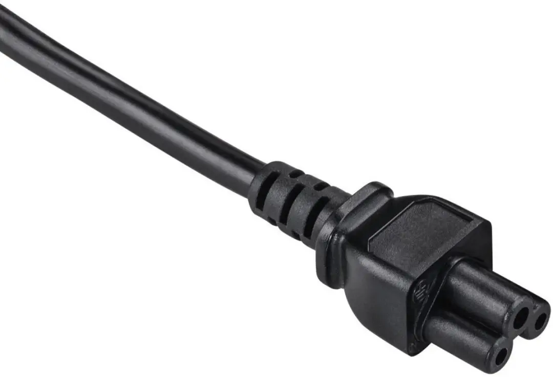 Hama Netkabel 3Pin(Mickey)-Shuko 0.75M - Zwart