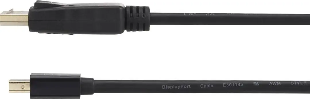 Renkforce RF-4538174 DisplayPort Adapterkabel - Mini DisplayPort naar DisplayPort - Zwart