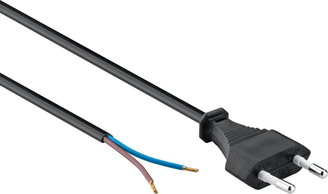 Goobay CEE 7/16 Stroomkabel 2x0,75mm²