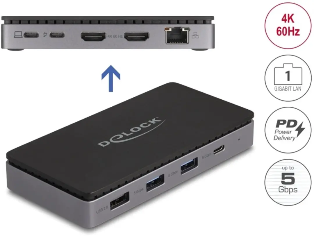 Delock USB Type-C Docking Station 88271